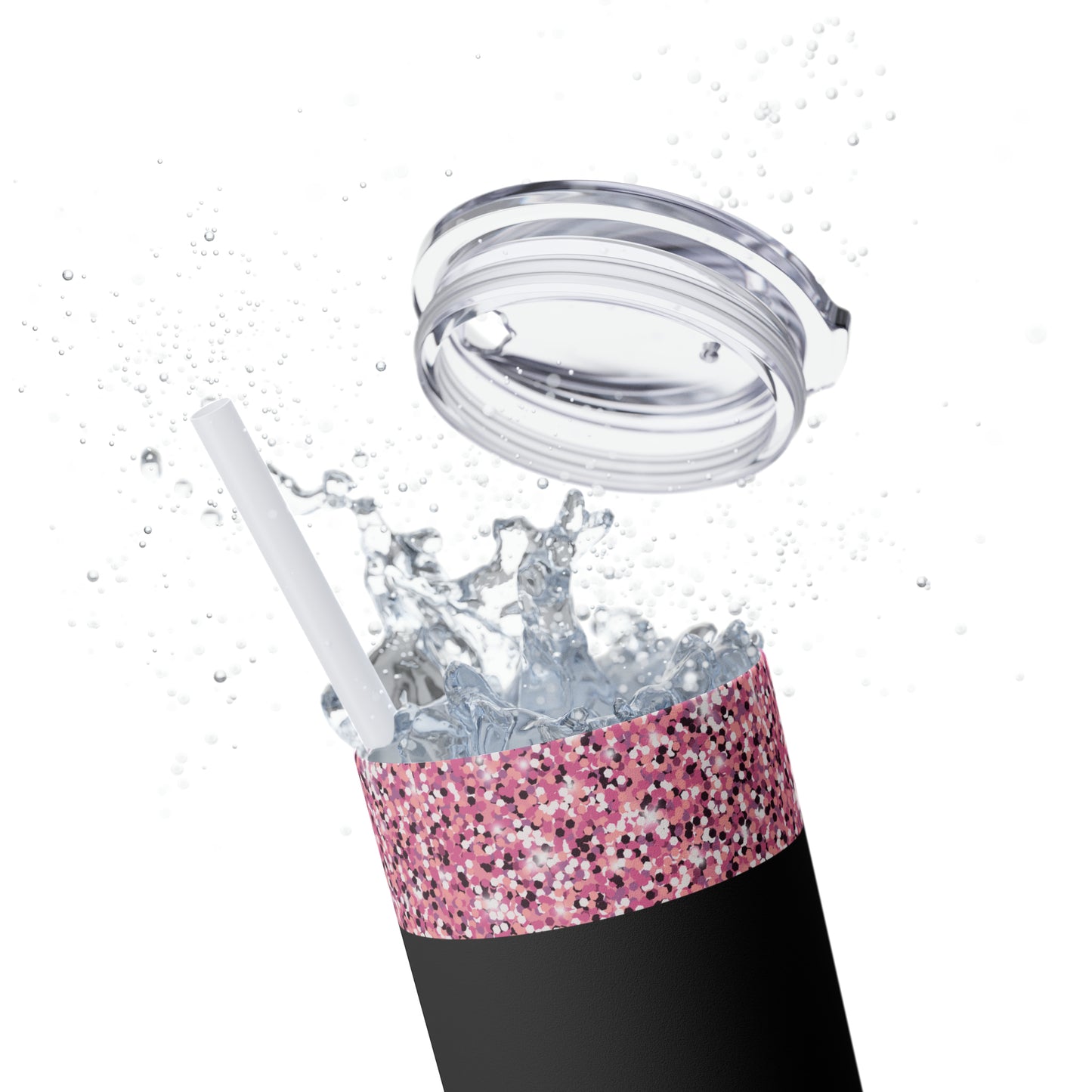 Don’t Take No Sh*t Skinny Tumbler with Straw, 20oz