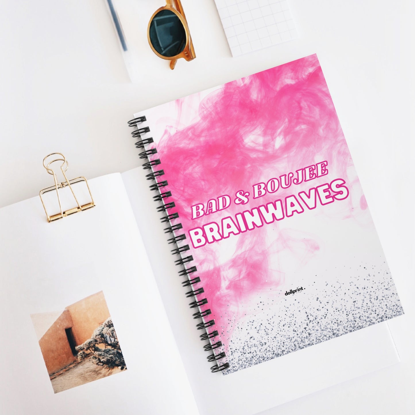 Bad And Boujee Spiral Notebook - Ruled Line
