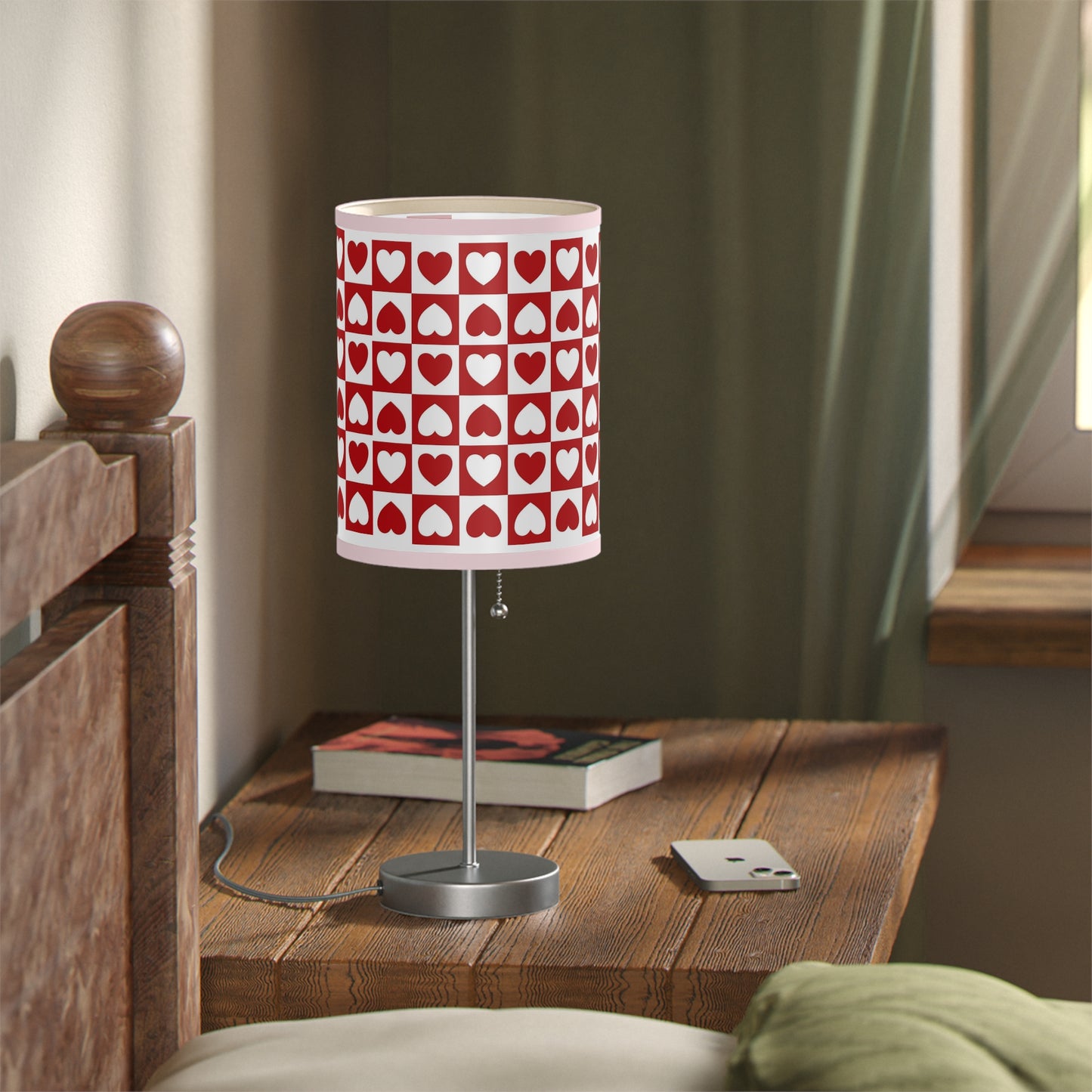Valentines Day Gift Lamp - Romantic Heart Design - Love-Themed Lighting - Home Decor