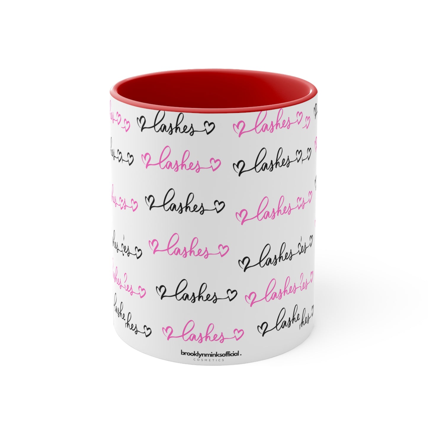 Lashes Accent Coffee Mug, 11oz
