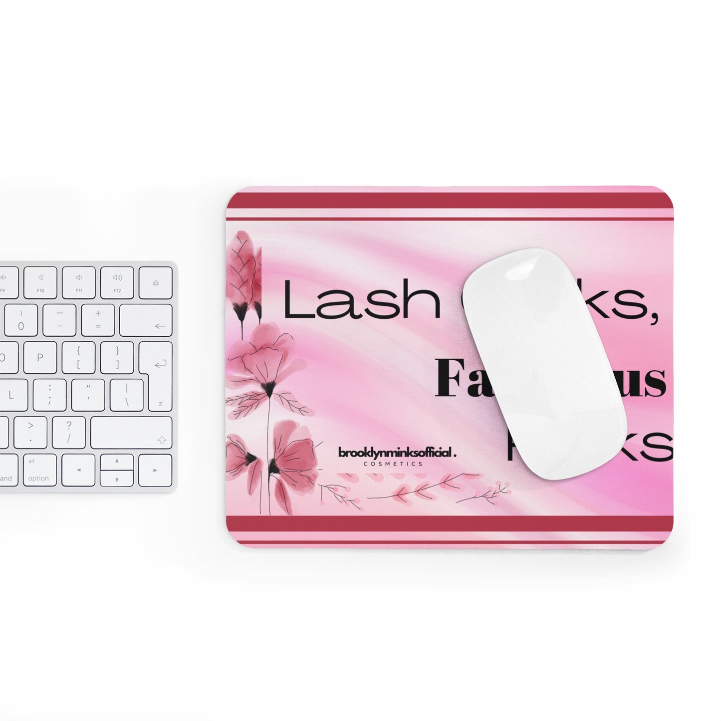 Lash Clicks Chic Mouse Pad