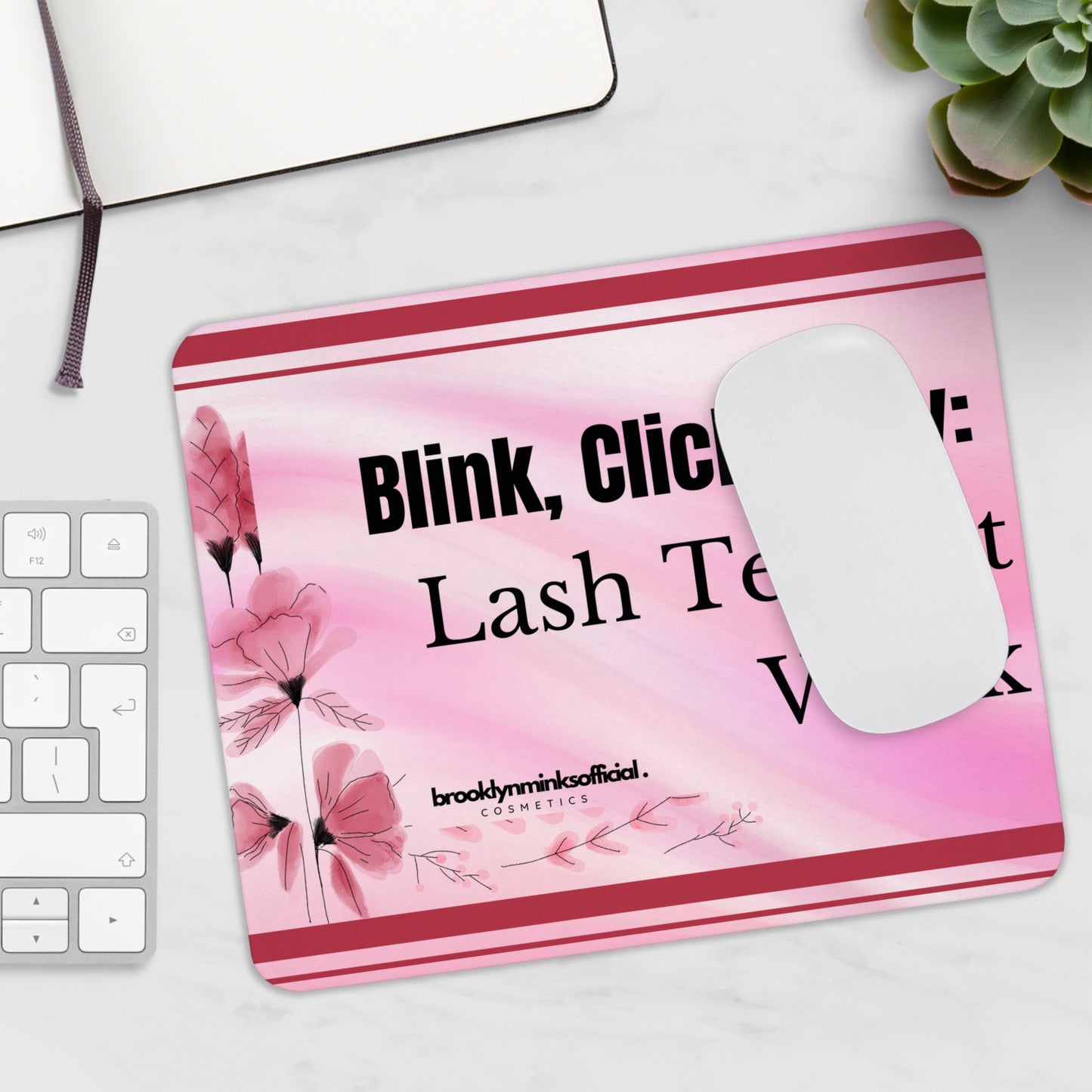 Lash Tech Chic Mouse Pad