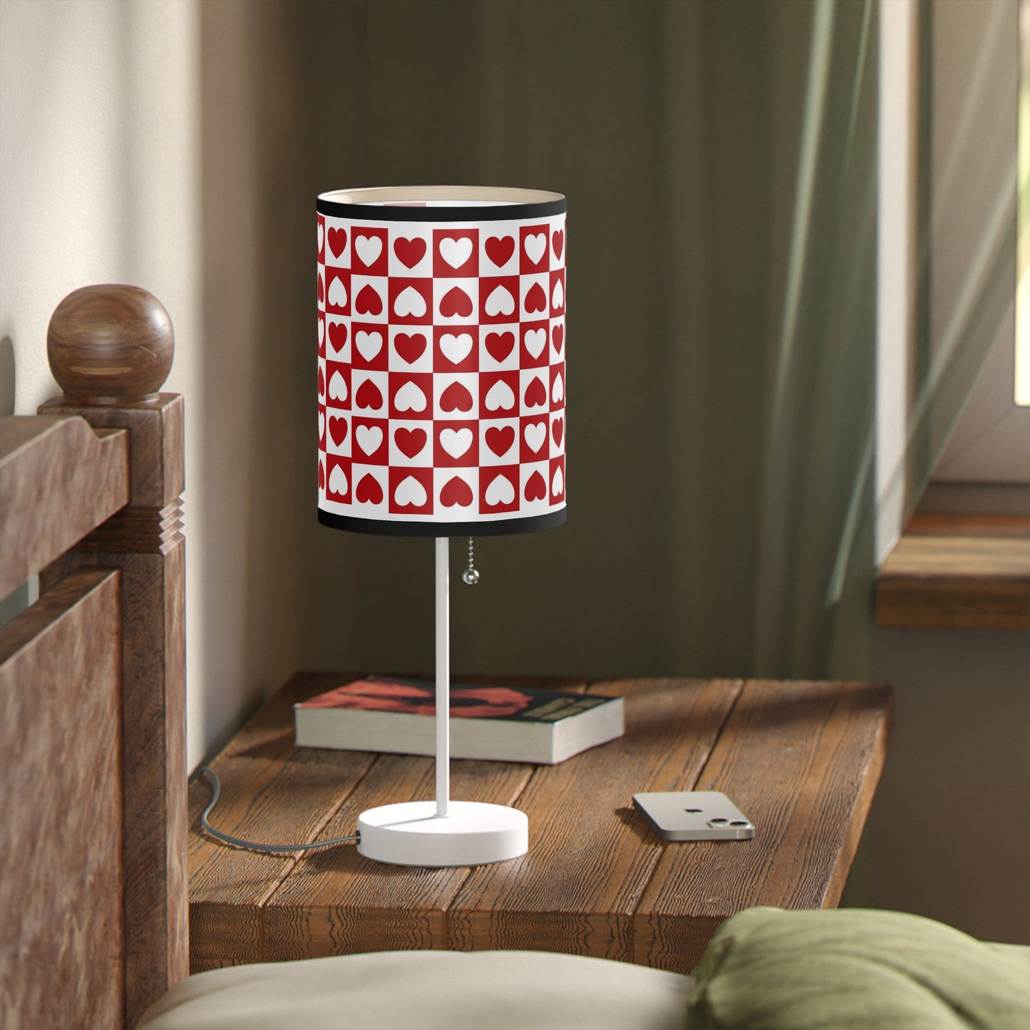 Valentines Day Gift Lamp - Romantic Heart Design - Love-Themed Lighting - Home Decor