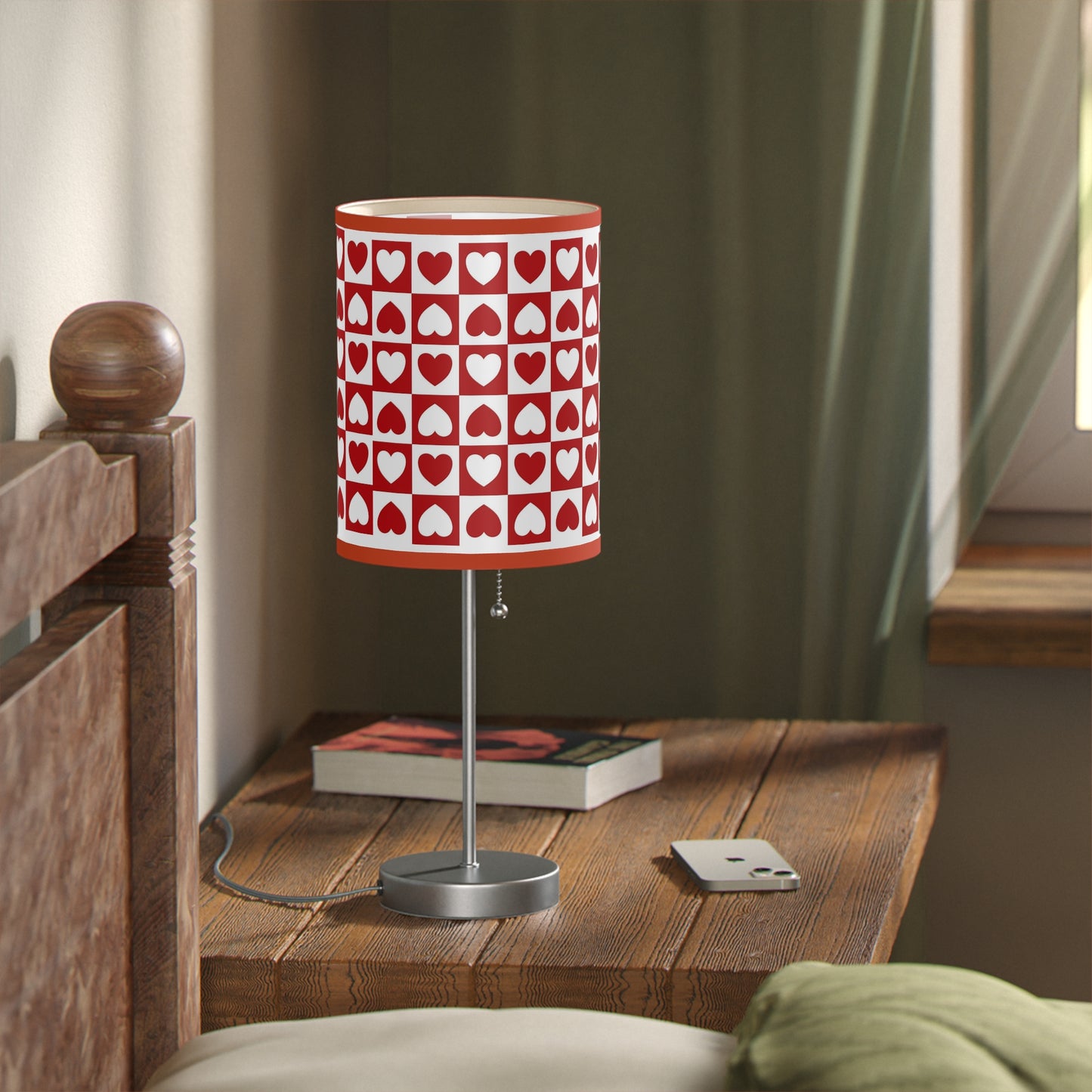 Valentines Day Gift Lamp - Romantic Heart Design - Love-Themed Lighting - Home Decor