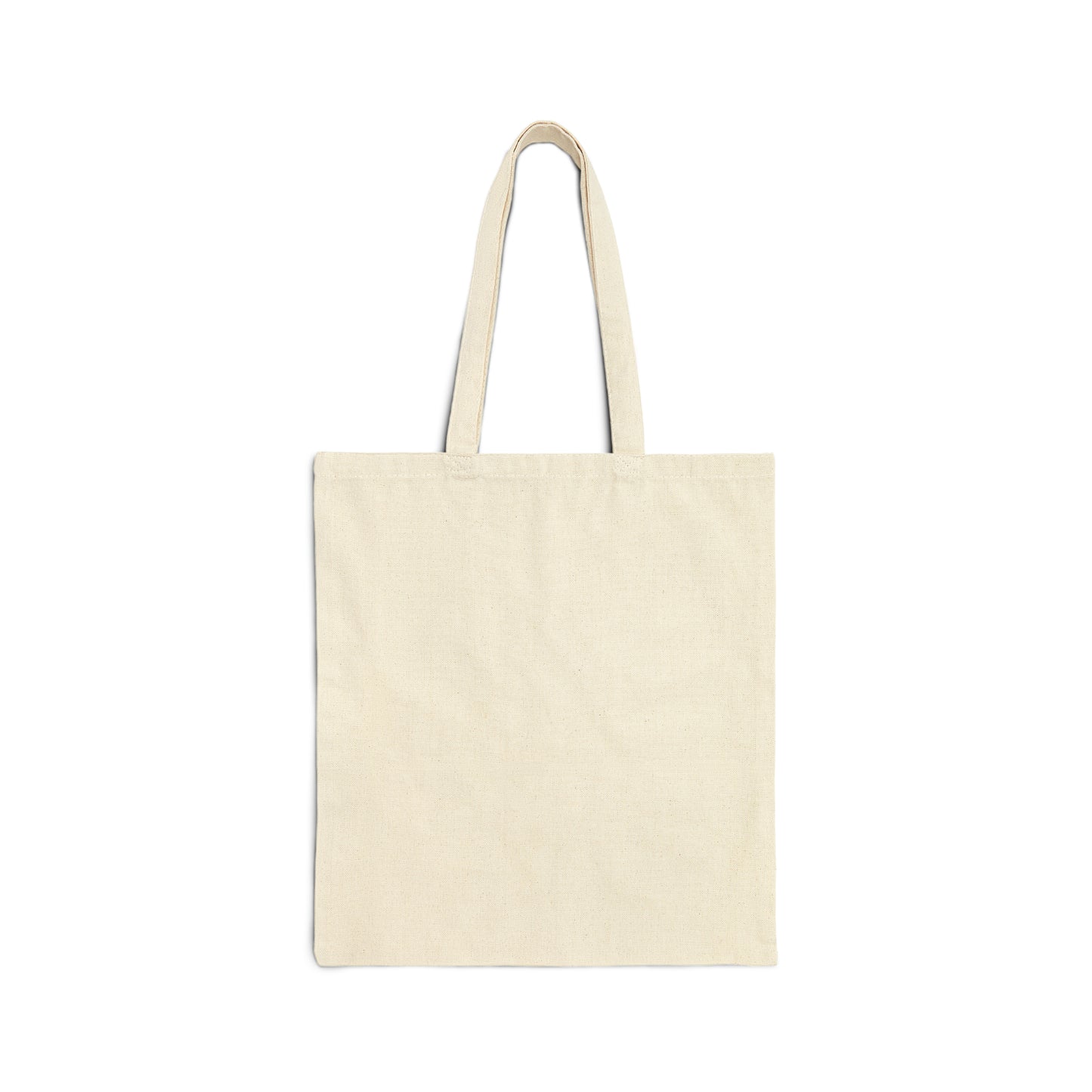 Cotton Canvas Tote Bag - Cotton Canvas Tote Bag - Reusable Eco-Friendly Shopping Bag - Natural Fiber Market Tote - Customizable