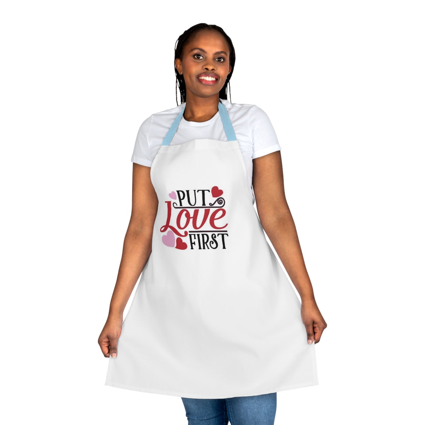 Apron (AOP)- Kitchen Apron - Chef's Cooking Apron - Adjustable, Stylish, and Durable - Cooking and Baking Essential - Valentine’s Day Gift