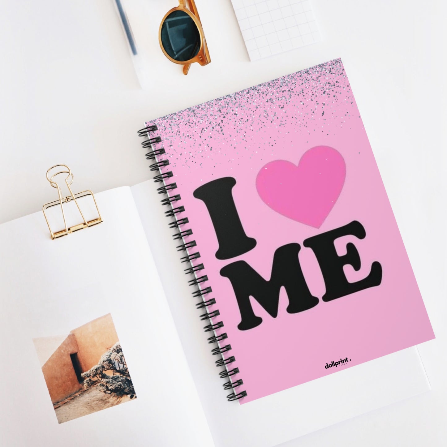 I Love Me Spiral Notebook - Ruled Line