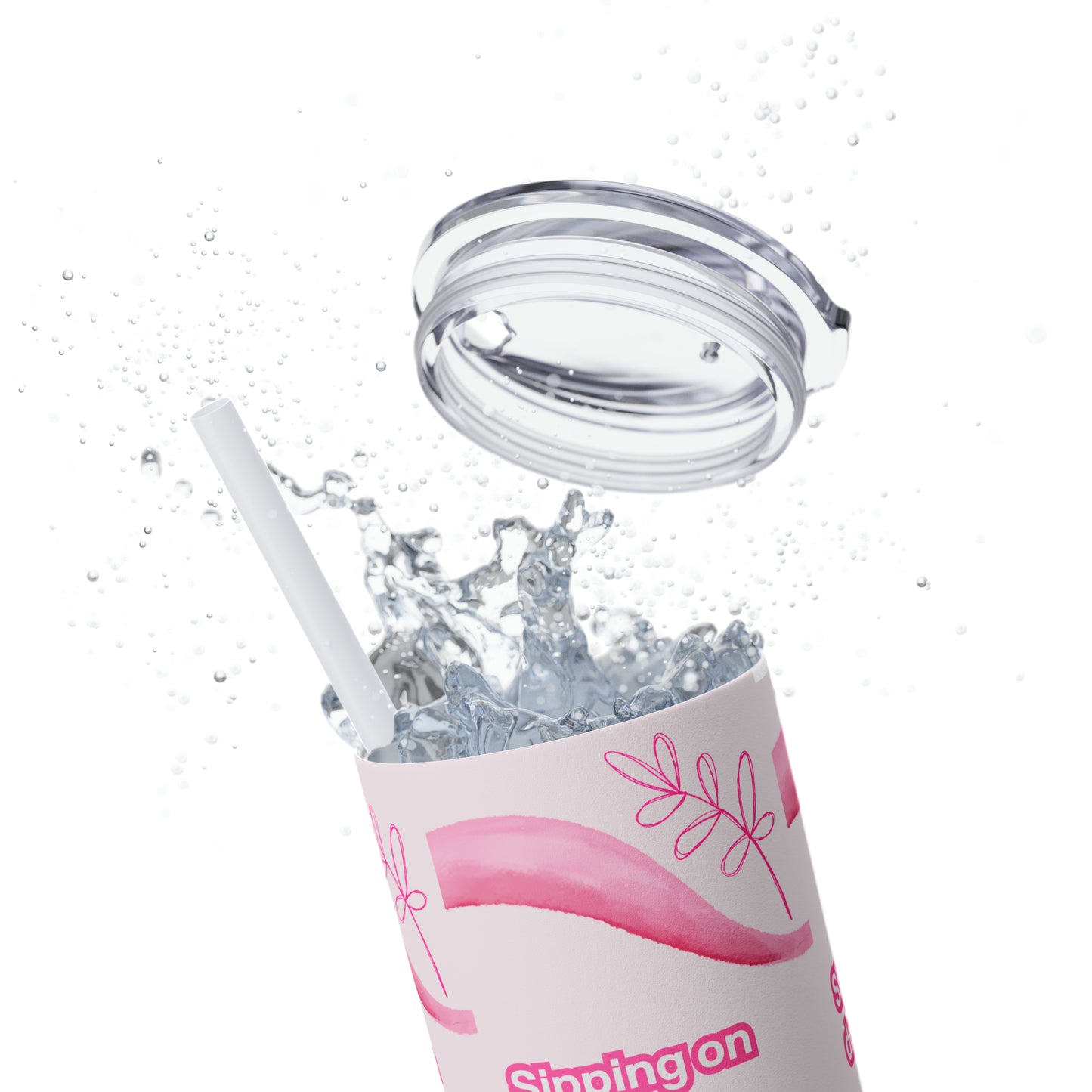 Sipping On Dreams, Lashing Out Goals Tumbler 20oz
