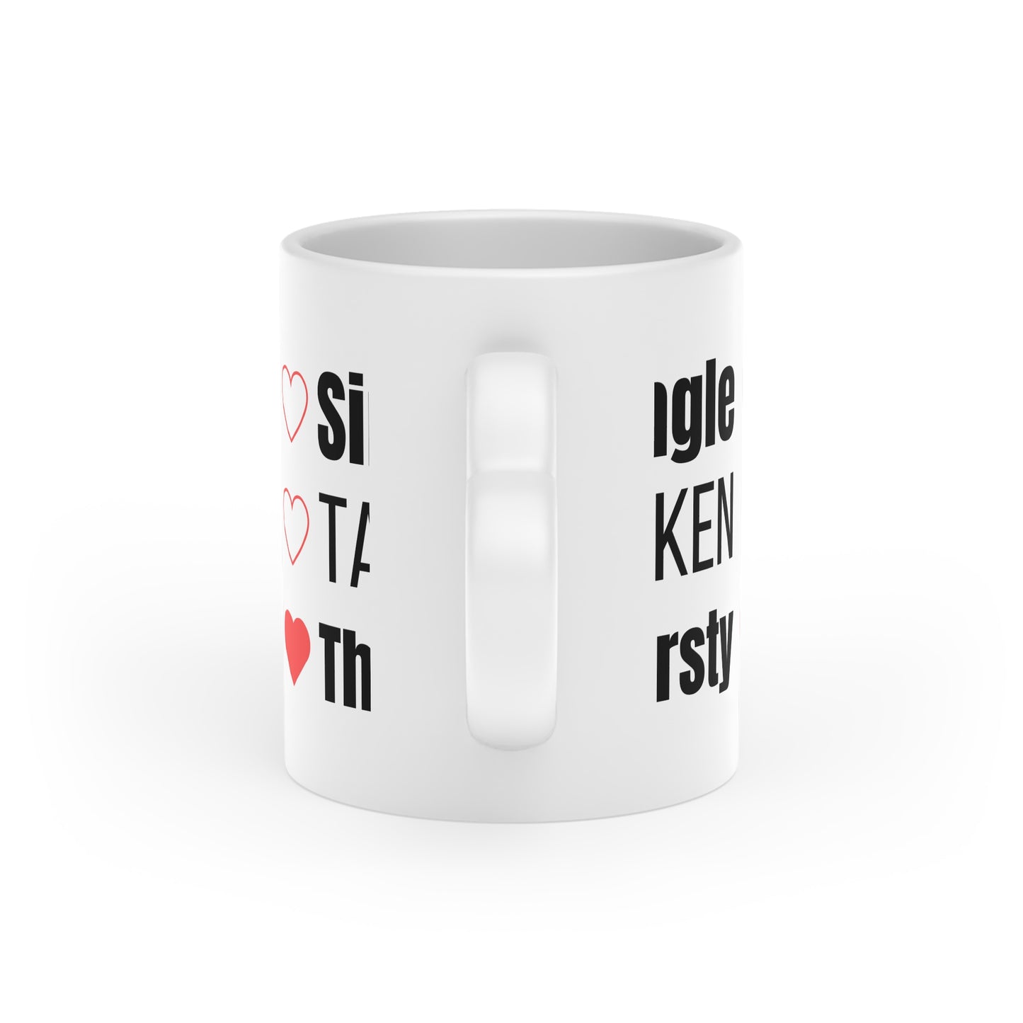 Heart-Shaped Mug Heart-Shaped Mug - Valentine's Day Coffee Cup - Romantic Gift for Him or Her - Love-themed Drinkware