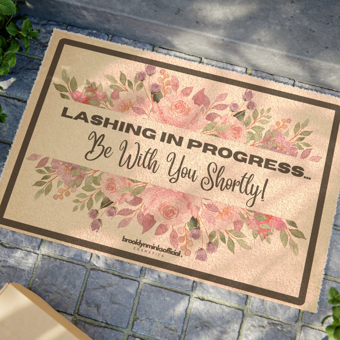 Lashing In Progress Doormat