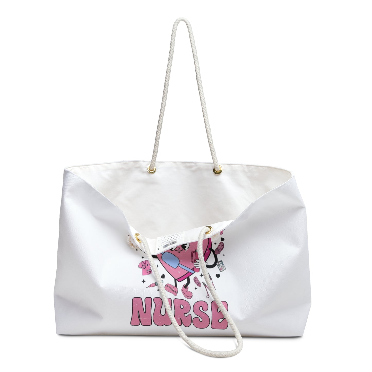 Weekender Bag Nurse Bae Tote Bag - Nurse Appreciation Gift - Healthcare Worker Tote - Nursing Student Bag