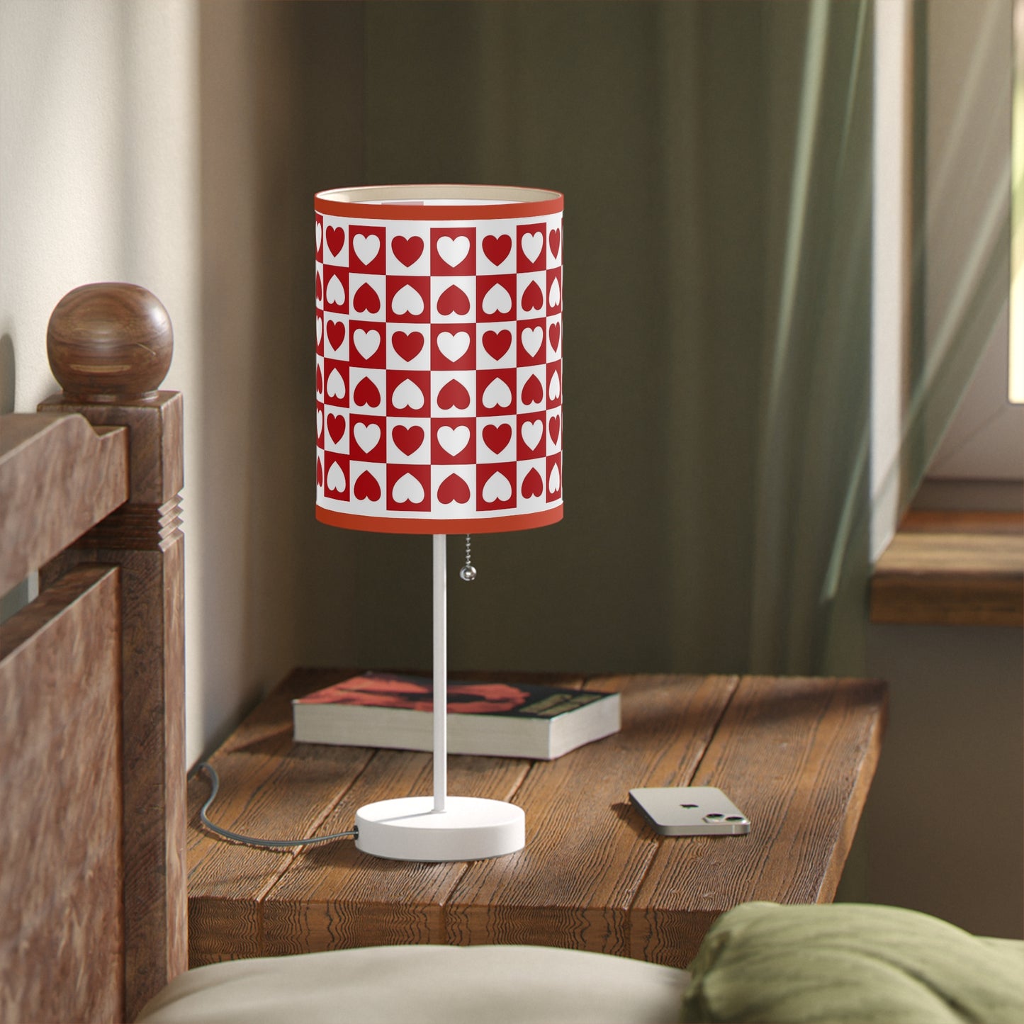 Valentines Day Gift Lamp - Romantic Heart Design - Love-Themed Lighting - Home Decor