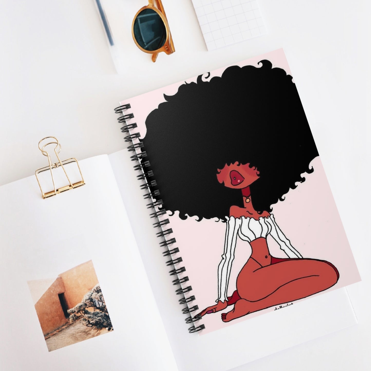 Chill Mode Spiral Notebook - Ruled Line