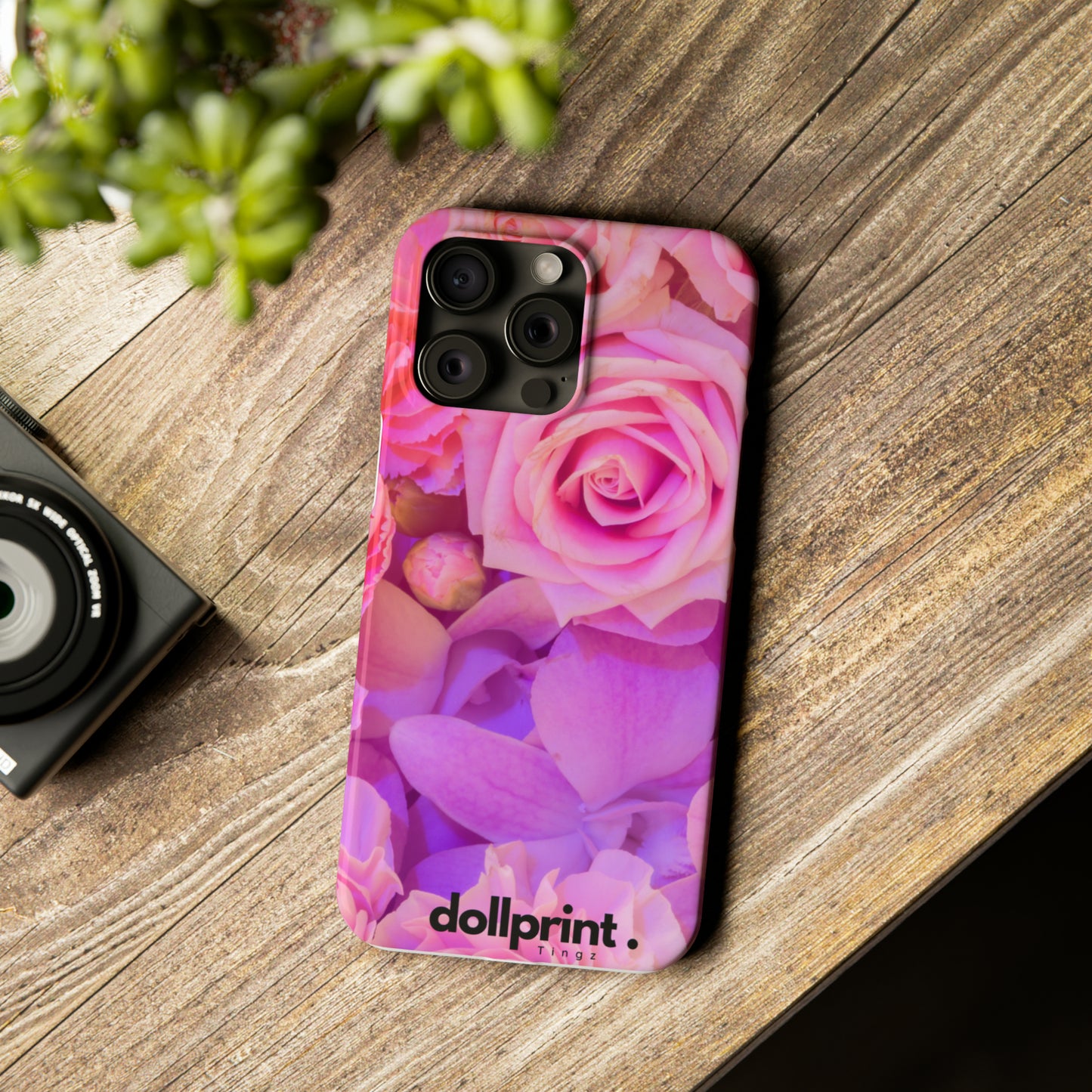 FLORAL Slim Phone Cases