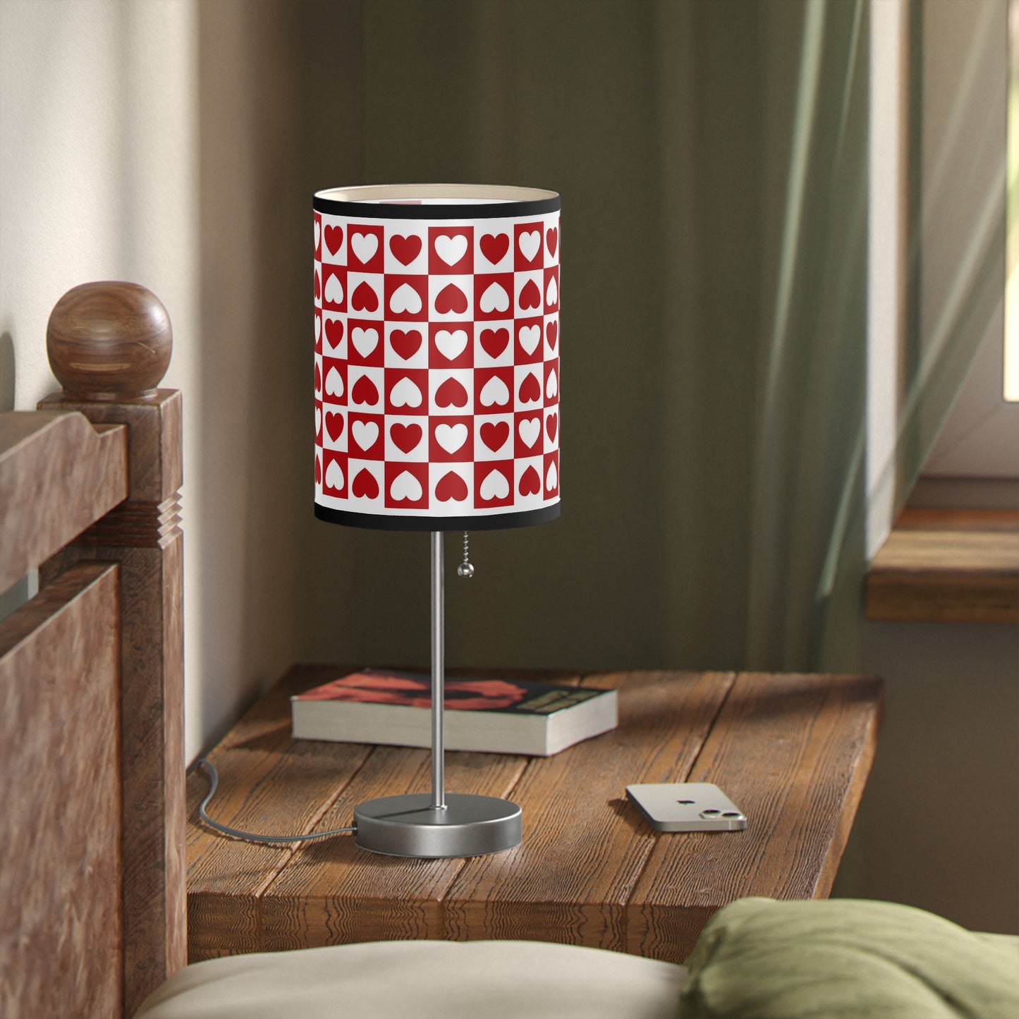 Valentines Day Gift Lamp - Romantic Heart Design - Love-Themed Lighting - Home Decor