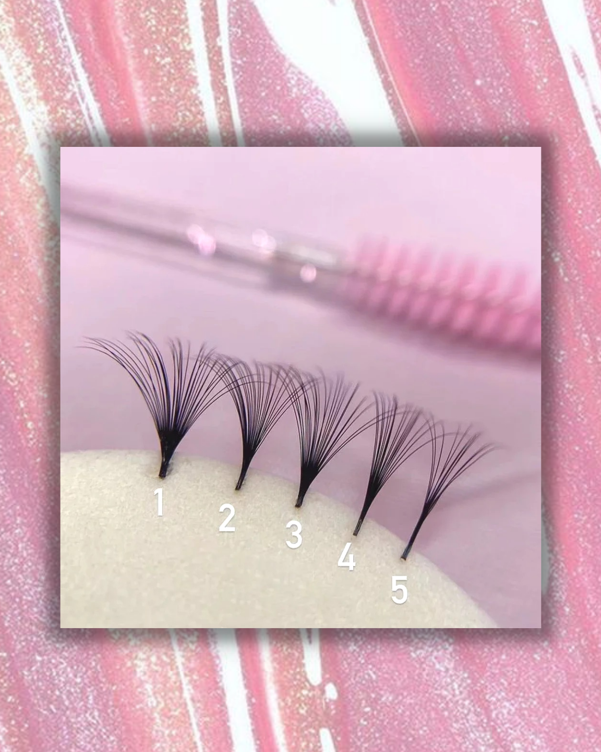 BOTTOM LASH EXTENSIONS CASHMERE MINK LASH TRAYS
