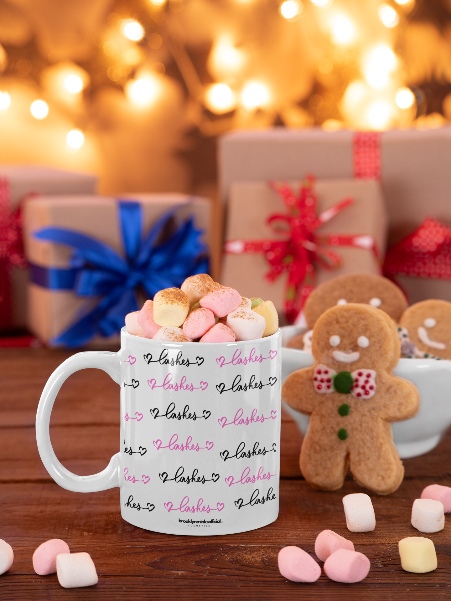 Lashes Accent Coffee Mug, 11oz