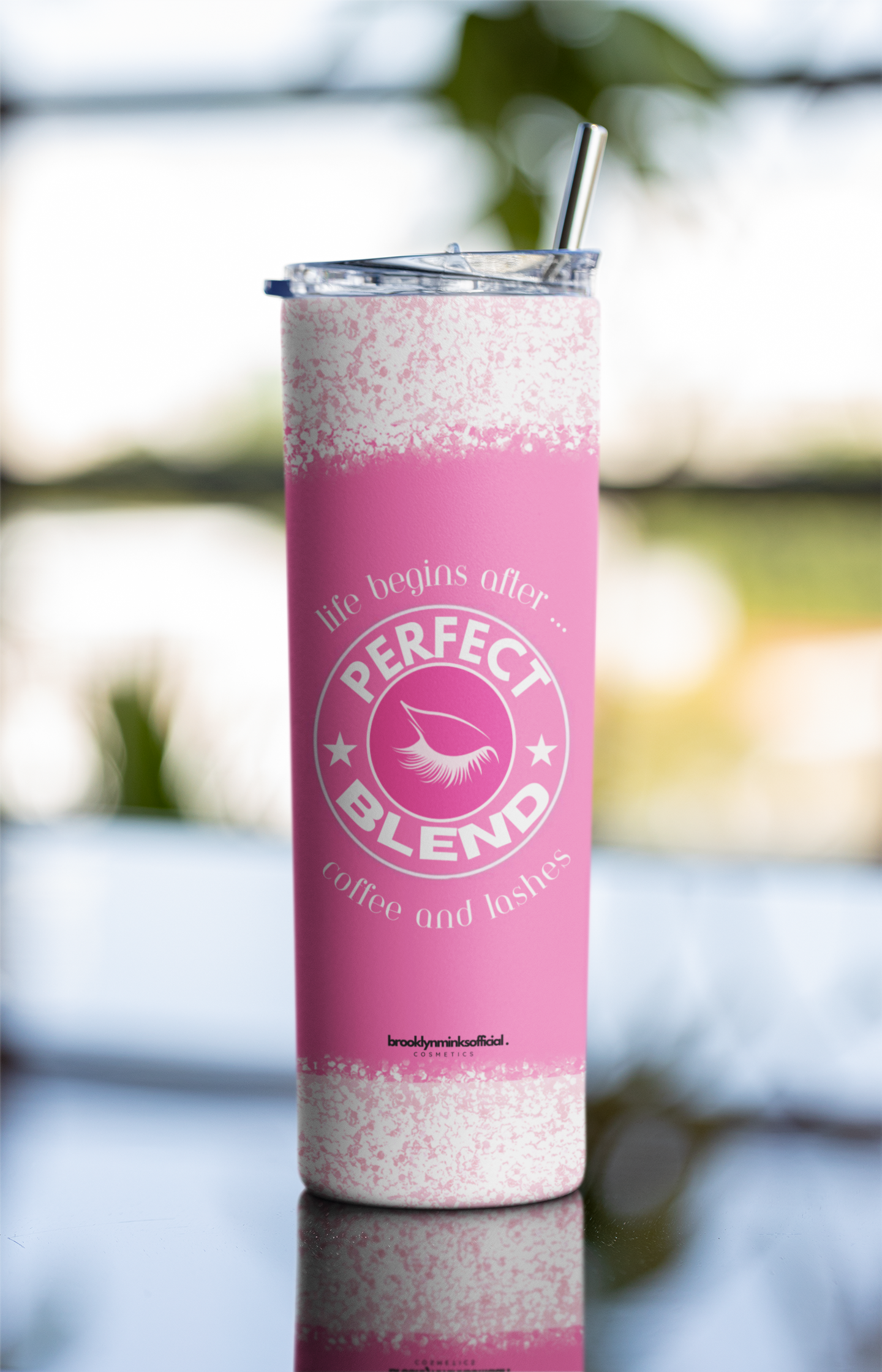 Coffee And Lashes, Perfect Blend Tumbler 20oz