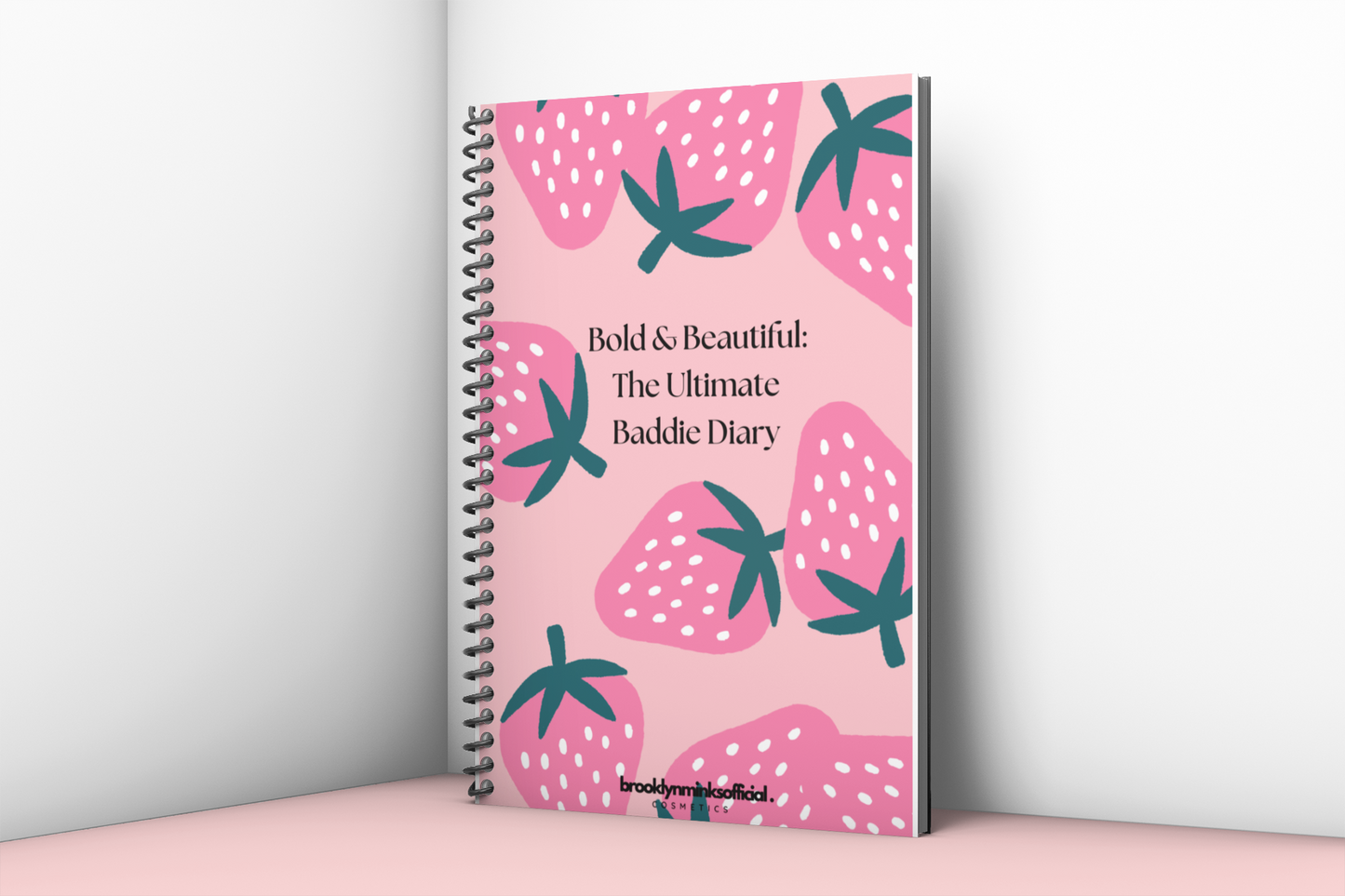 Bold And Beautiful Spiral Notebook - Ruled Line