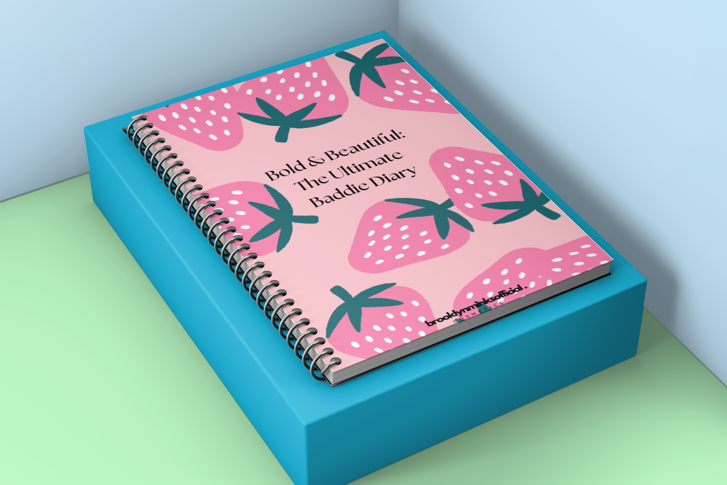 Bold And Beautiful Spiral Notebook - Ruled Line