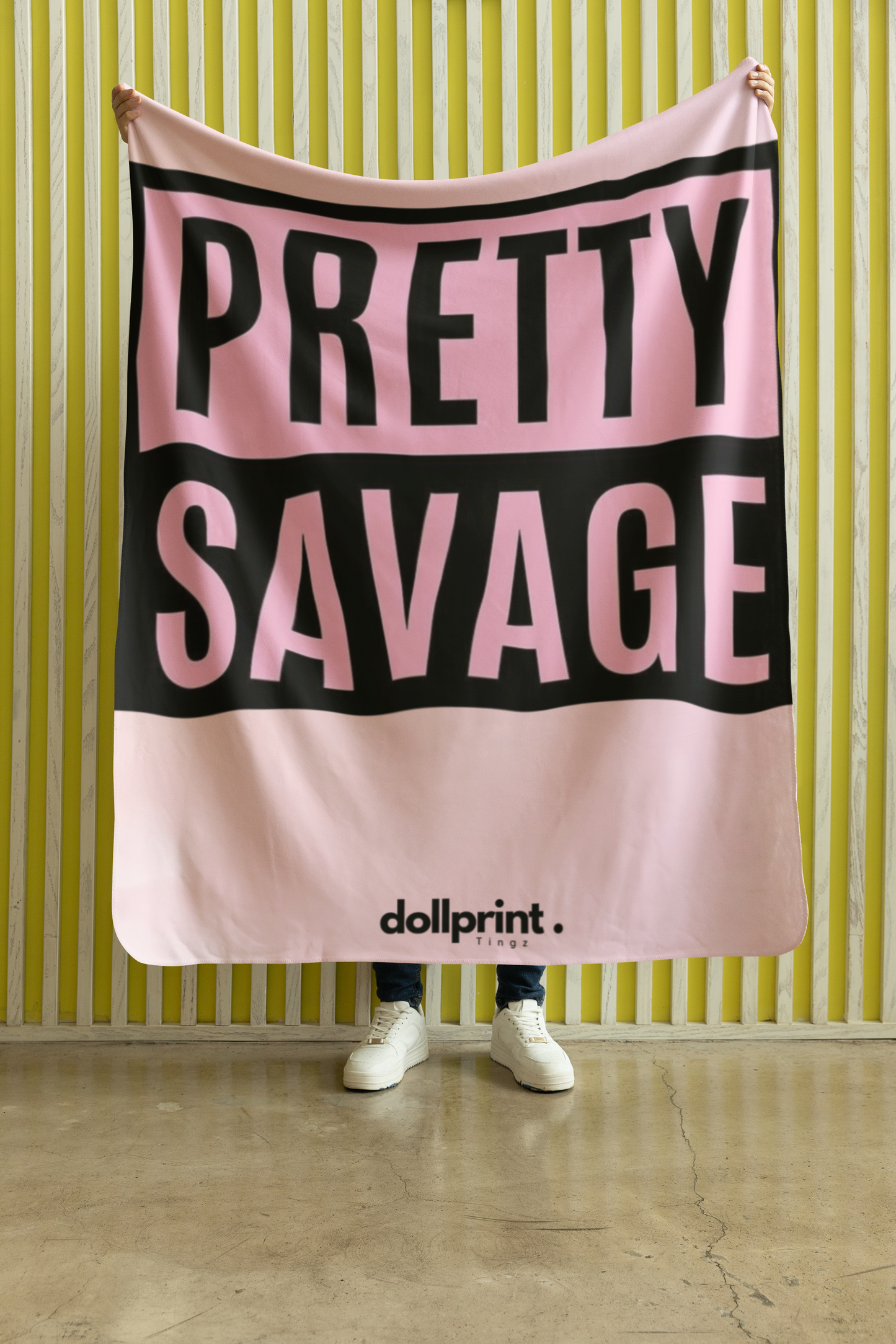 Pretty Savage Velveteen Plush Blanket