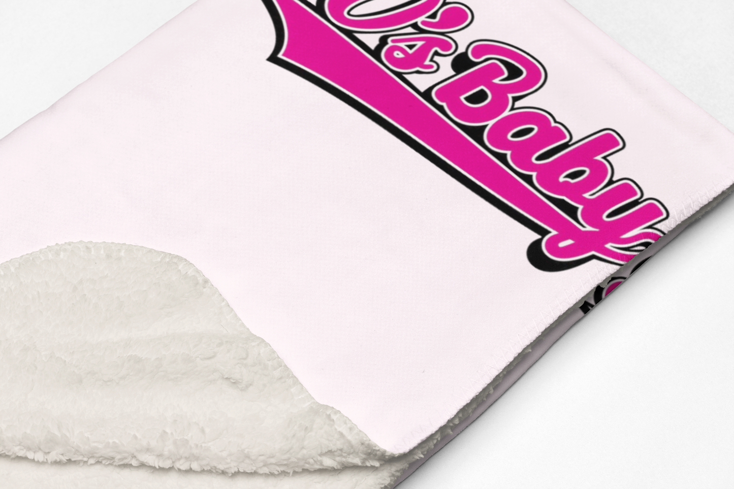 90s Baby Velveteen Plush Blanket